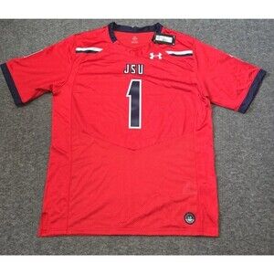 Under Armour #1 Jackson State Tigers JSU Football Jersey Men L Shedeur Sanders